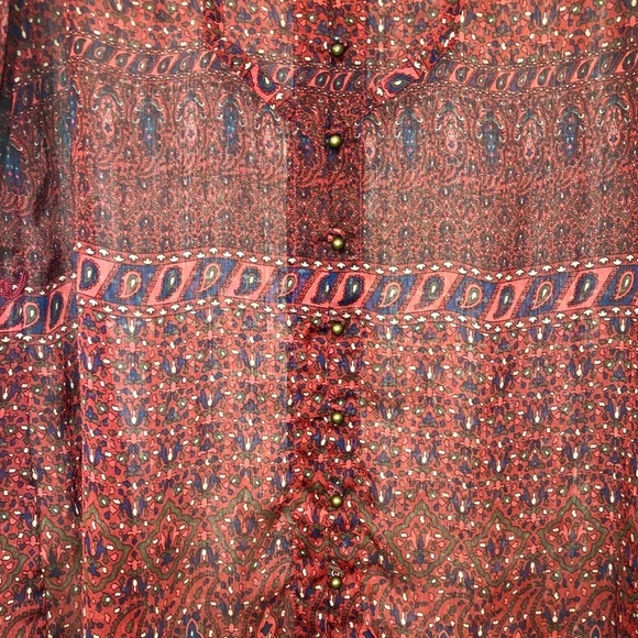 Converse | sheer bell sleeve top - Picture 3 of 8